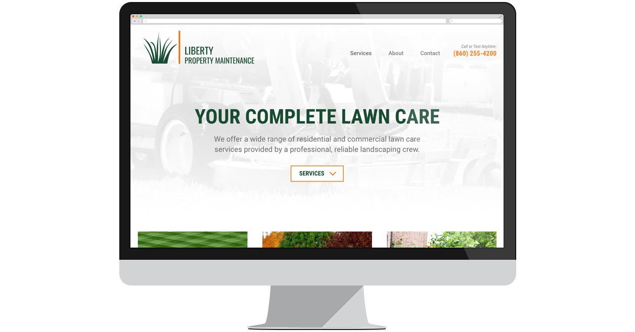 Liberty Property Maintenance Homepage