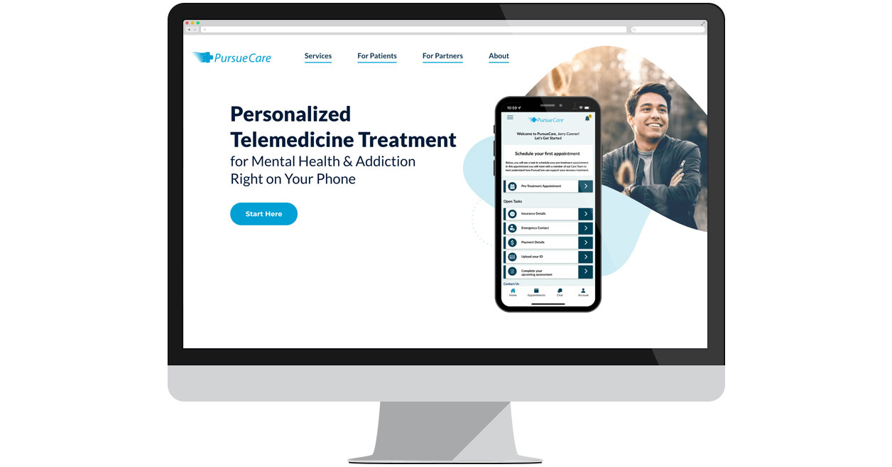 PursueCare Homepage