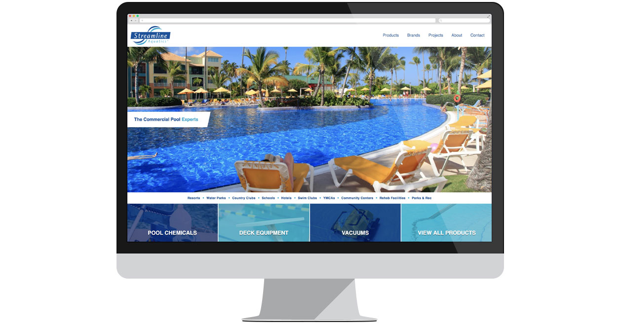 Streamline Aquatics Website