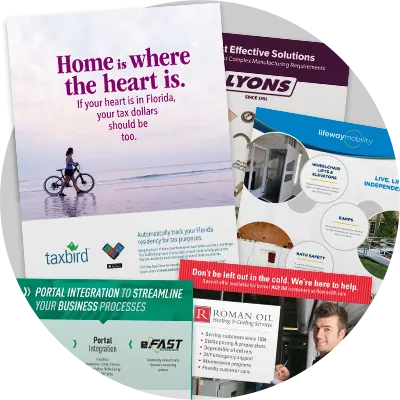 Print Ads and Direct Mail