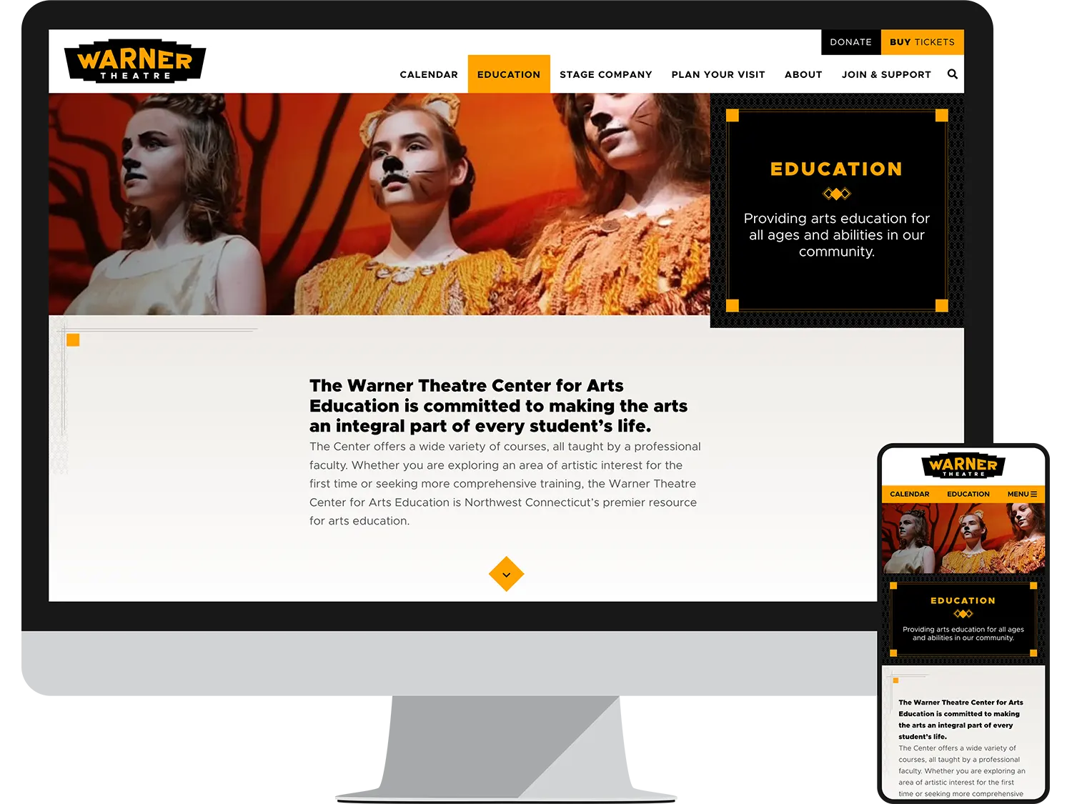 Landing Page - Education